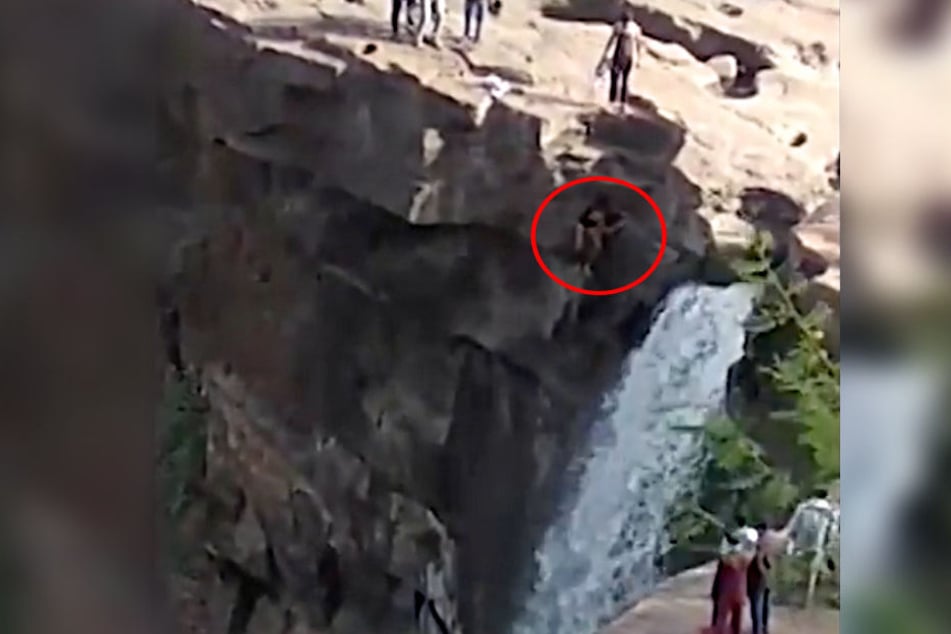 Ramjan Hussain Kaaji kam am Wasserfall auf eine verhängnisvolle Idee.
