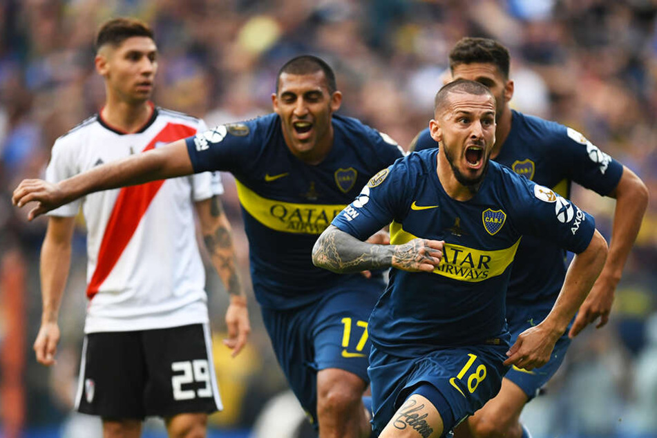Dario Benedetto (vorne-rechts) durfte bei all seinen Stationen regelmäßig eigene Tore bejubeln.
