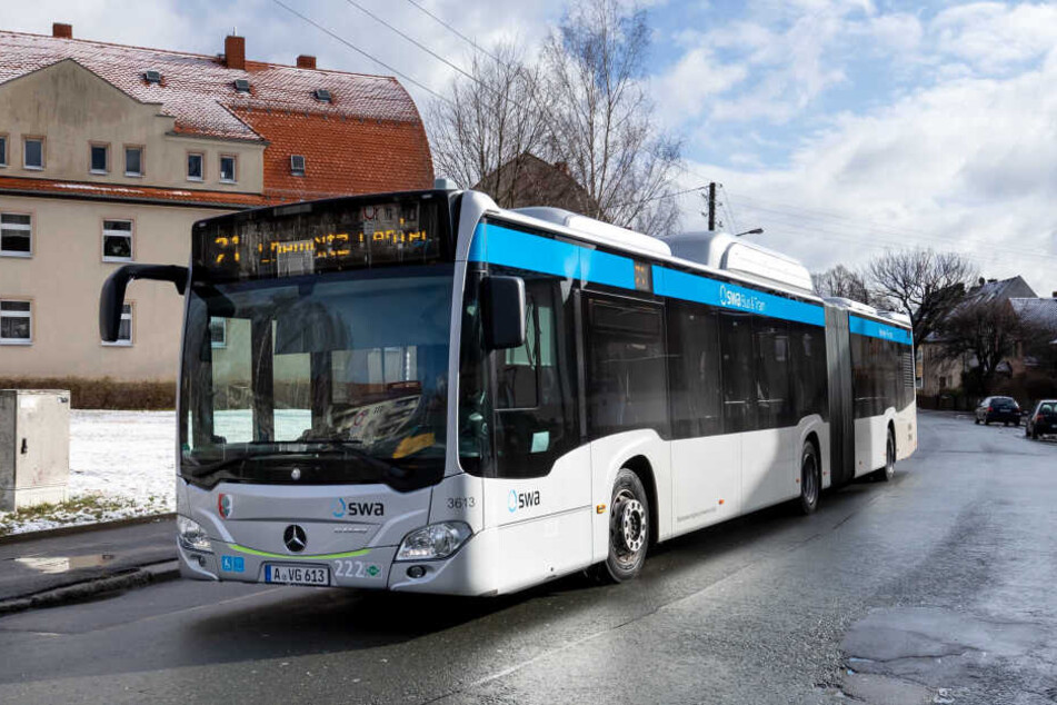 Dieser Besondere Bus Fahrt Aktuell Durch Chemnitz Tag24