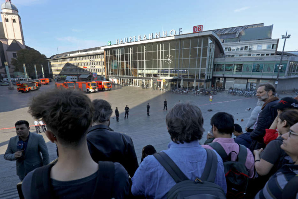 Während der Geiselnahme wurde der Kölner Hauptbahnhof am 15. Oktober komplett gesperrt.