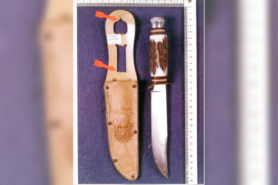 Dieses Messer führte die Ermittler auf die Spur des Verdächtigen.