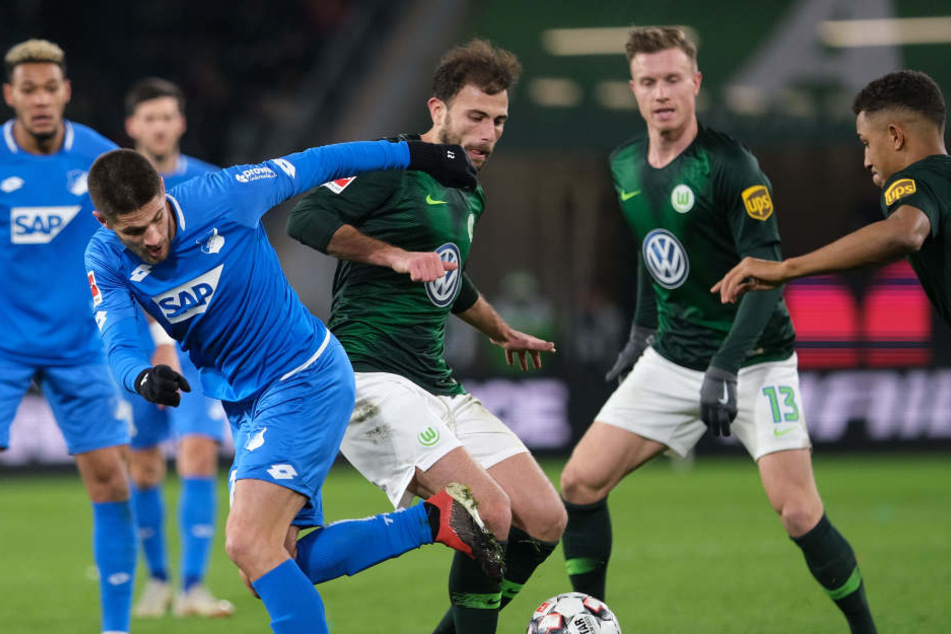 In der Bundesliga seit sieben Spielen ungeschlagen: Gegen den VfL Wolfsburg erkämpften sich die Kraichgauer ein 2:2.