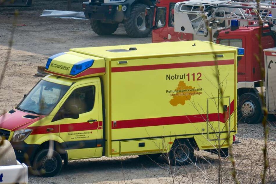 Der Verletzte wurde ins Krankenhaus gebracht.