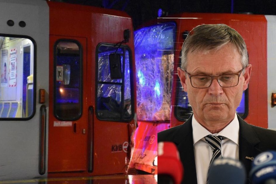 KVB-Chef Jürgen Fenske (62) hat noch keine Erklärung, wie es zu dem Unfall kommen konnte.