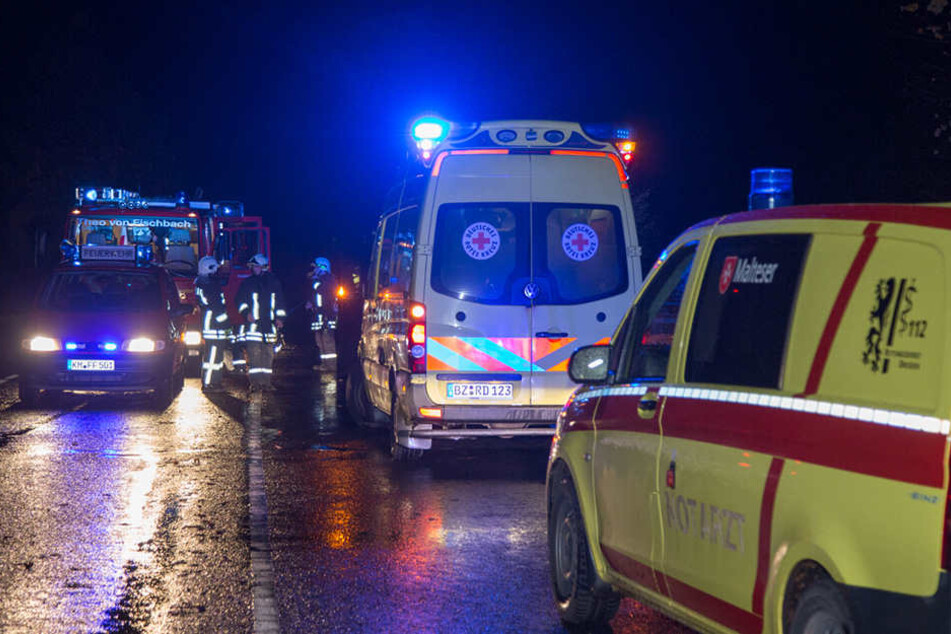 Beide Fahrer mussten ins Krankenhaus