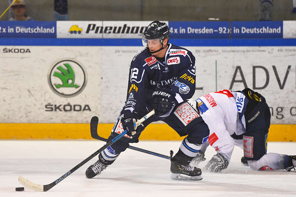 Brachte die Eislöwen im ersten Drittel mit 1:0 in Führung: Martin Davidek.