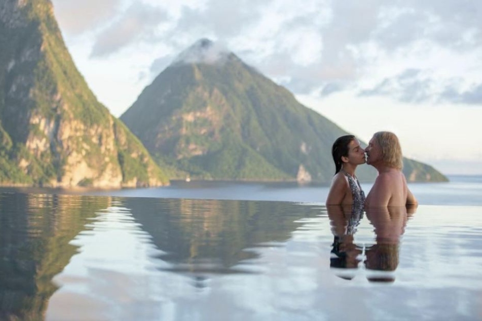 Dieses romantische Bild postete Nathalie Volk auf ihrer Instagram-Seite.
