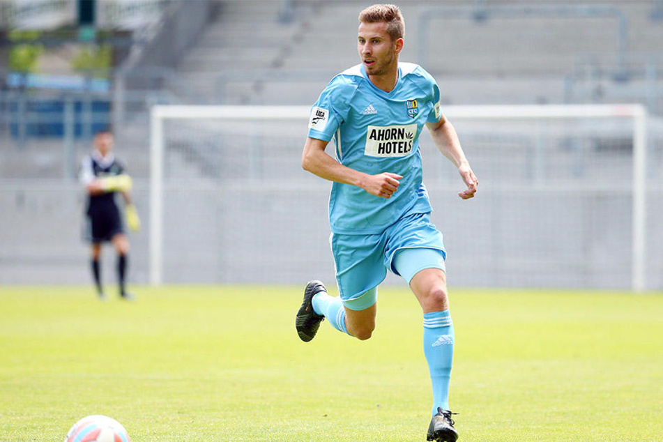 Von Hertha II. gekommen: Marcus Mlynikowski freut sich auf die neue Herausforderung bei den Himmelblauen in Chemnitz.