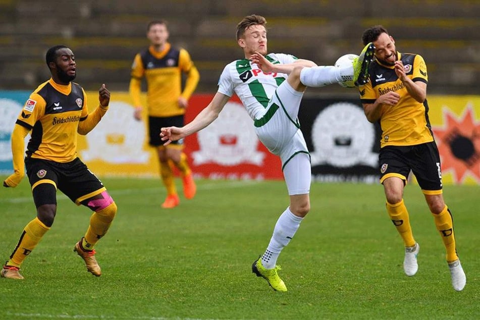 Zumindest in Testspielen darf Fabian Müller (r.) ran.