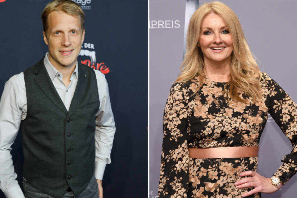 Oliver Pocher (li.) wird gemeinsam mit Frauke Ludowig nach "Let's Dance" eine "Exclusiv Spezial" gemeinsam mit Frauke Ludowig moderieren - als Frauke Ludowig.