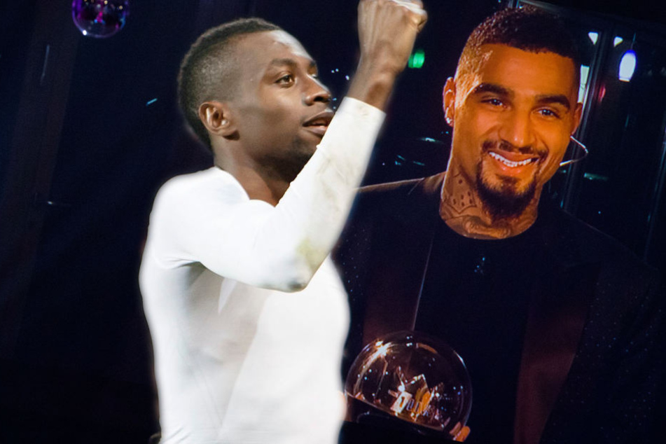 Kevin-Prince Boateng steht voll hinter Juventus-Star Blaise Matuidi. (Fotomontage)