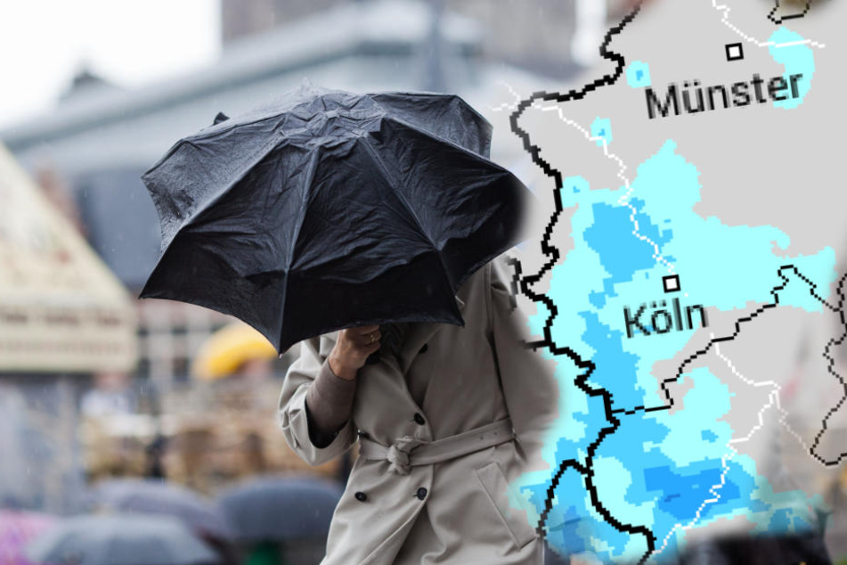 In den nächsten Tagen gibt es viel Regen und wenig Sonne in NRW. (Symbolbild)