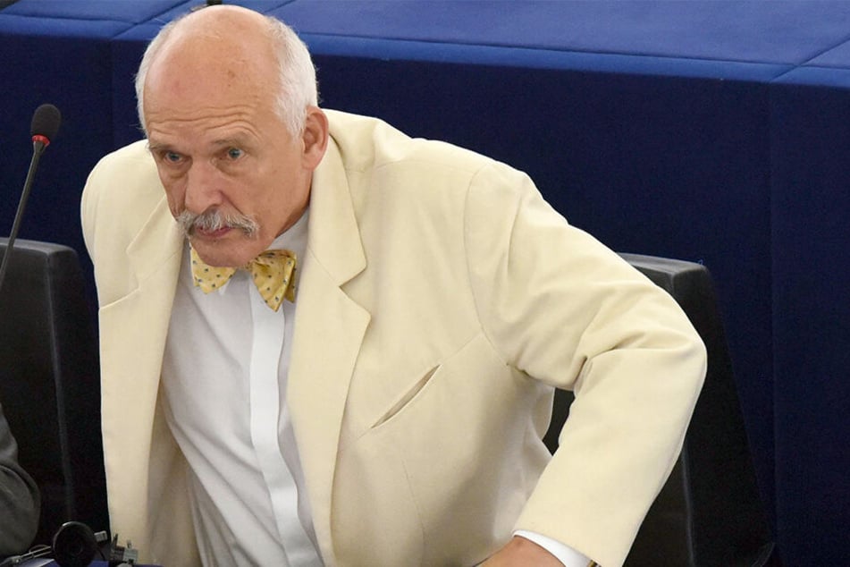 Der frühere Abgeordnete des EU-Parlaments aus Polen, Janusz Korwin-Mikke.