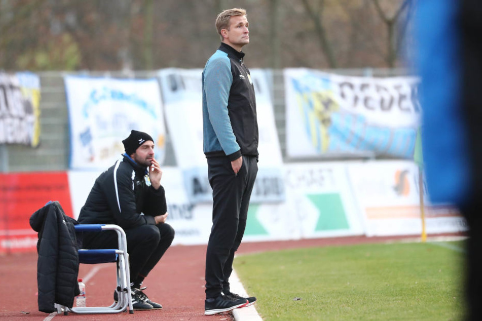 CFC-Trainer David Bergner kann seiner Mannschaft trotz Niederlage keinen Vorwurf machen.