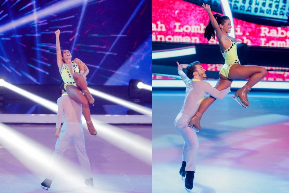 Sarah Lombardi und Joti Polzoakis überzeugten erneut bei "Dancing on Ice".
