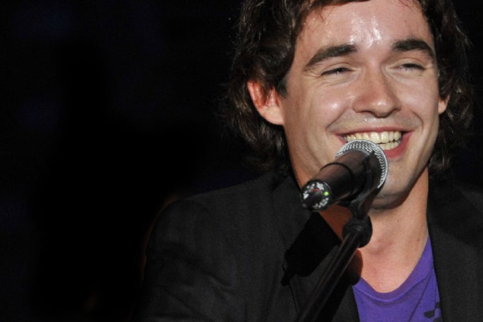 Daniel Küblböck bei einer Benefiz-Konzert in Oberfranken 2008.
