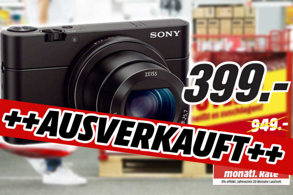 Die geniale Kamera von Sony - im Fan-Outlet nach wenigen Minuten bereits ausverkauft!