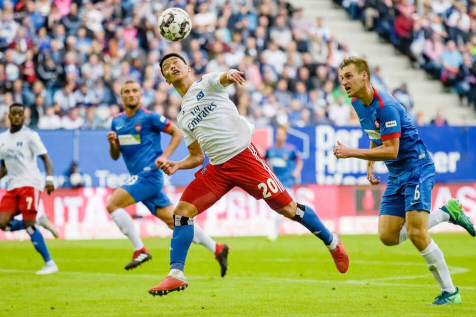 HSV-Neuzugang Hee-chan Hwang lieferte gegen Heidenheim ein starkes Debüt ab.