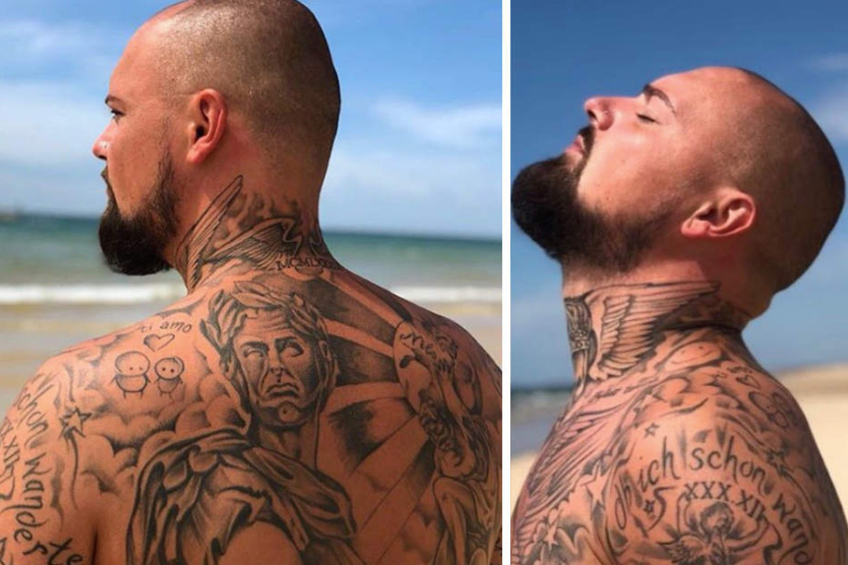 Ist hier überhaupt noch Platz für das Tattoo seiner Liebsten?