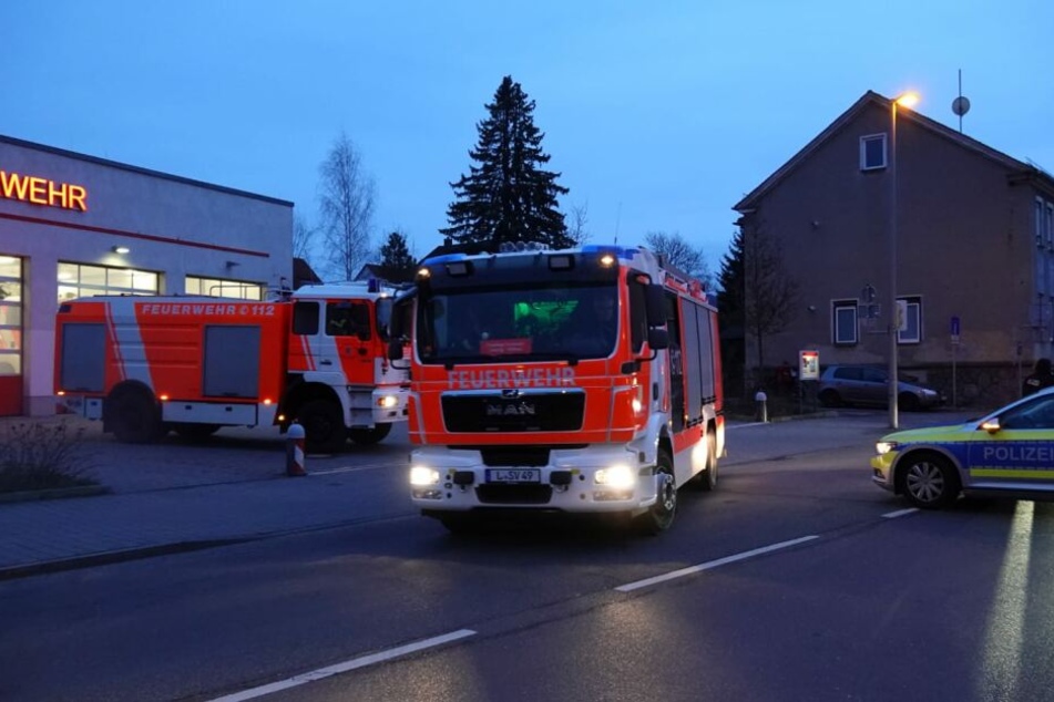 In Leipzig-Mölkau wurde am Dienstagnachmittag eine Bombe gefunden.