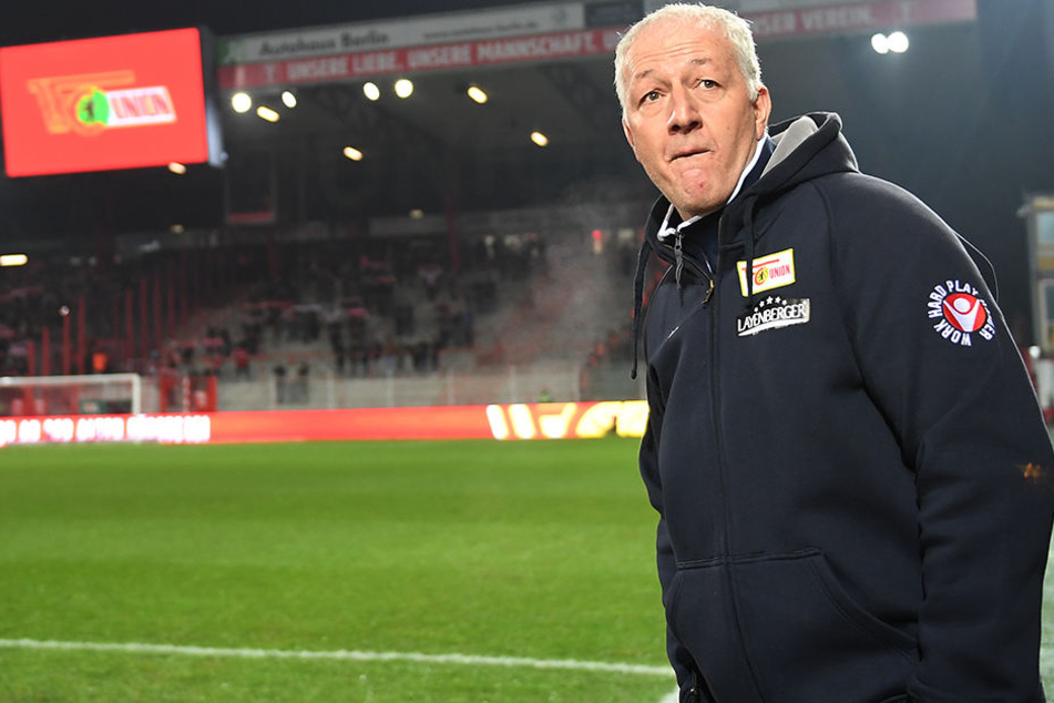 Union-Trainer André Hofschneider (47) blickt in eine ungewisse sportliche Zukunft. (Archiv)