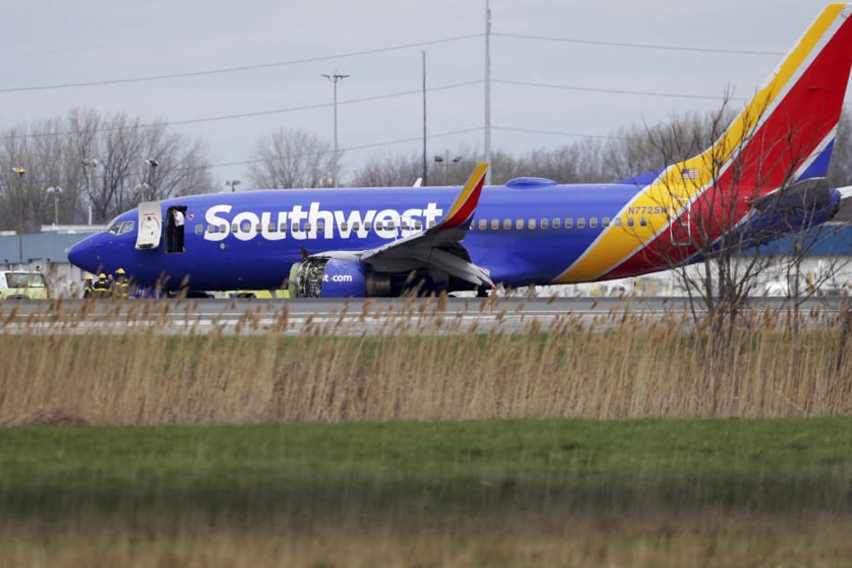 In den USA ist ein Passagierflugzeug außerplanmäßig in Philadelphiagelandet