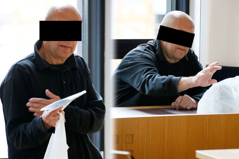 Dr. André B. (55) steht vor Gericht, weil er seinem Opfer in die Leiste getreten haben soll.