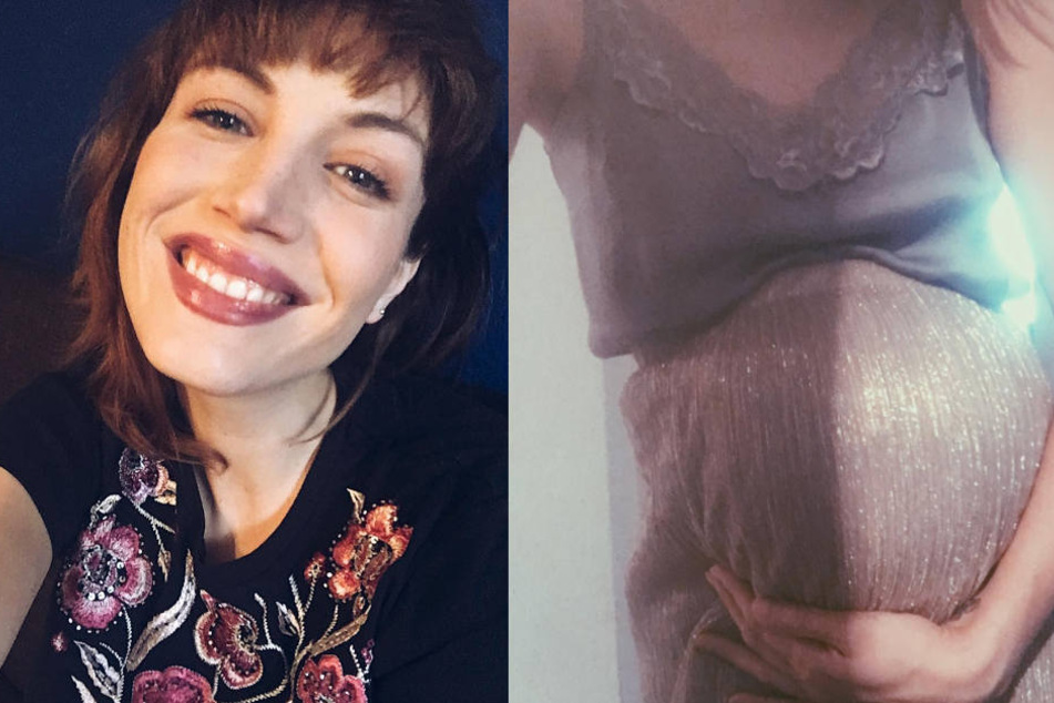 Tessa Bergmeier zeigt uns bei Instagram stolz ihren Baby-Bauch.