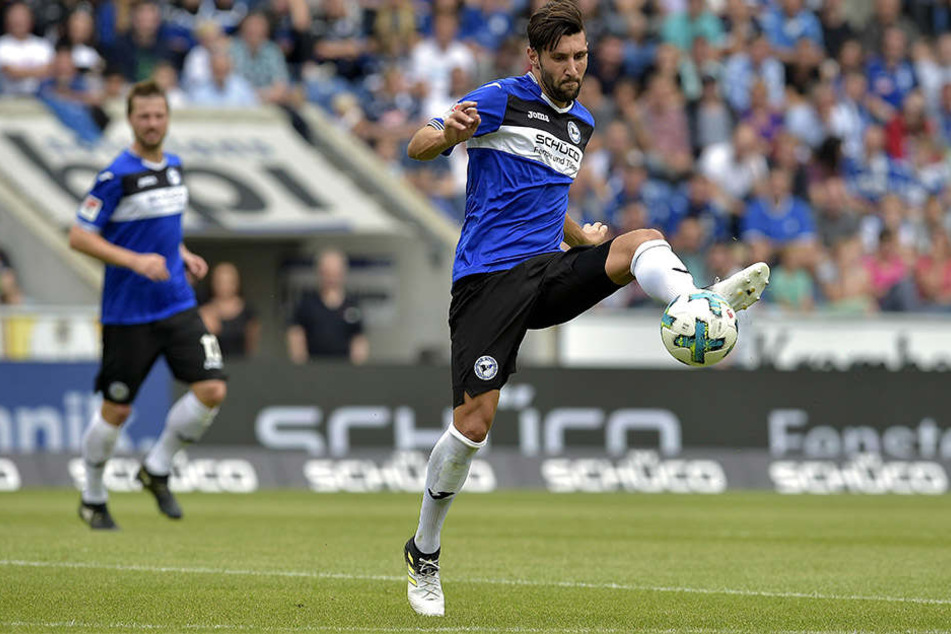 Gegen Dynamo Dresden machte Stephan Salger (27) eine gute Figur.