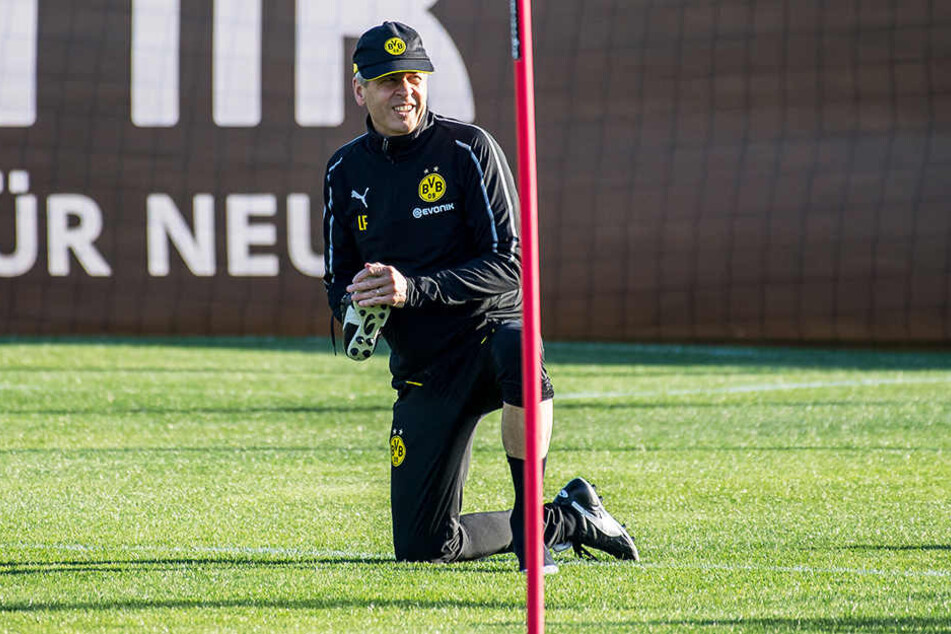 BVB-Coach Lucien Favre weilt momentan mit seiner Mannschaft im Trainingslager in Marbella (Spanien) und hat viele Verletzte zu beklagen.