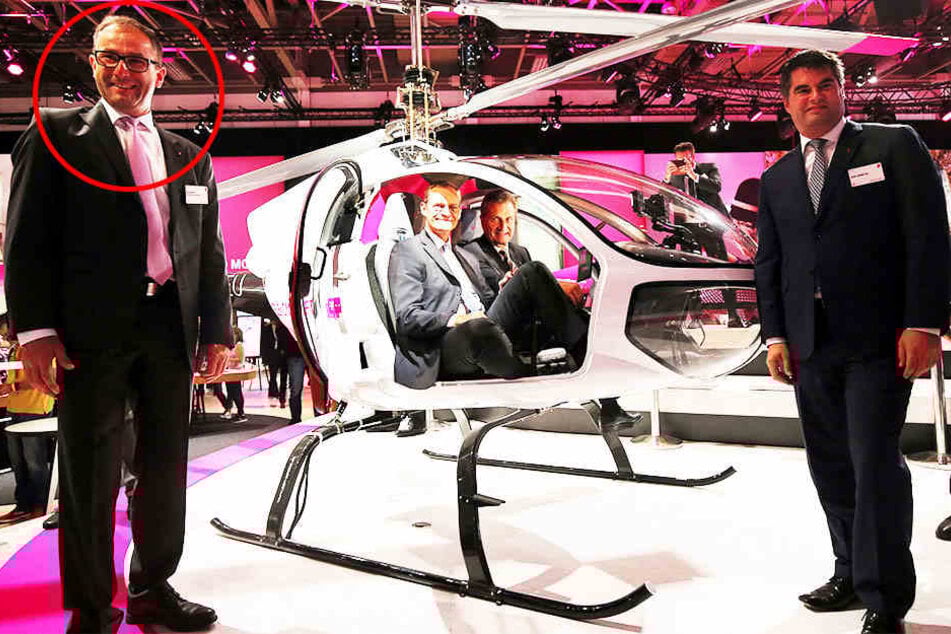 Bruno Jacobfeuerborn (links) ist mit Gero Niemeyer (rechts) in der Geschäftsführung der Telekom beschäftigt.