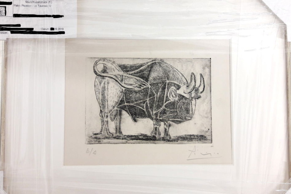 Das Kunstwerk "Le Taureau" ist eine Fälschung.