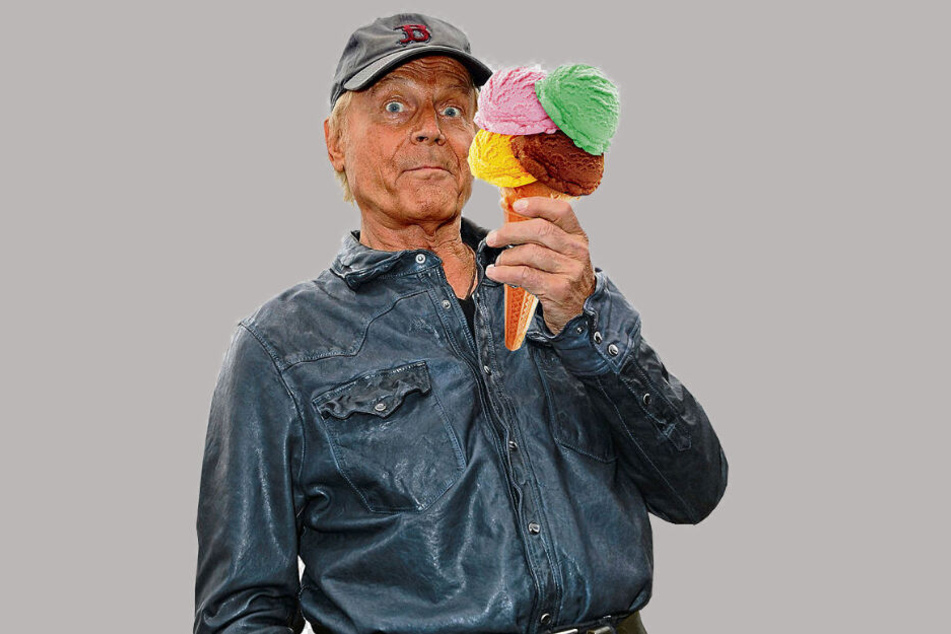Terence Hill (80) bringt sein Girotti-Eis nach Dresden.