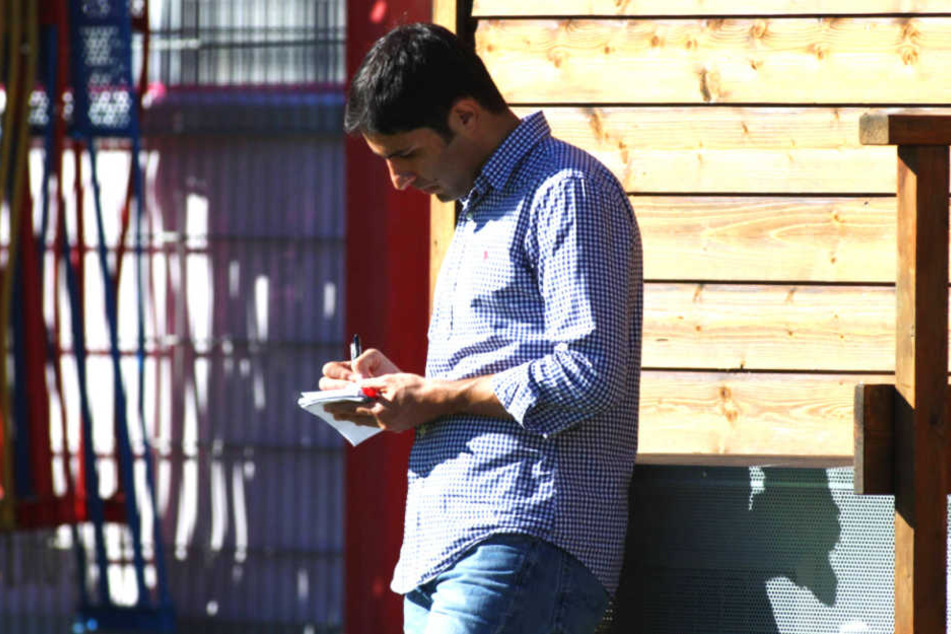 Vahid Hashemian wird fortan Notizen zu den Regionalliga-Gegnern machen.