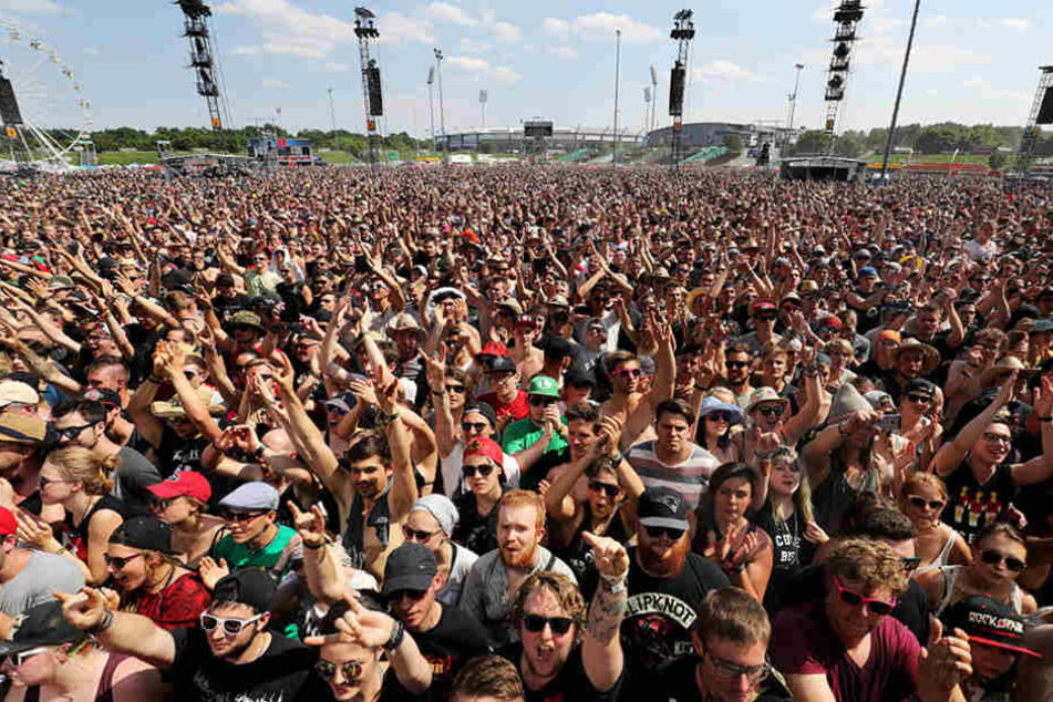 Bei Rock im Park kam es zu einem Zwischenfall mit drei Verletzten: Eine Flasche Trockeneis explodierte.