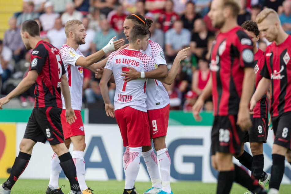 Beim 5:0 über Sechstligist Sportfreunde Dorfmerkingen hatte RB hier und da Ladehemmungen. Das muss sich in der 2. Runde verbessern.
