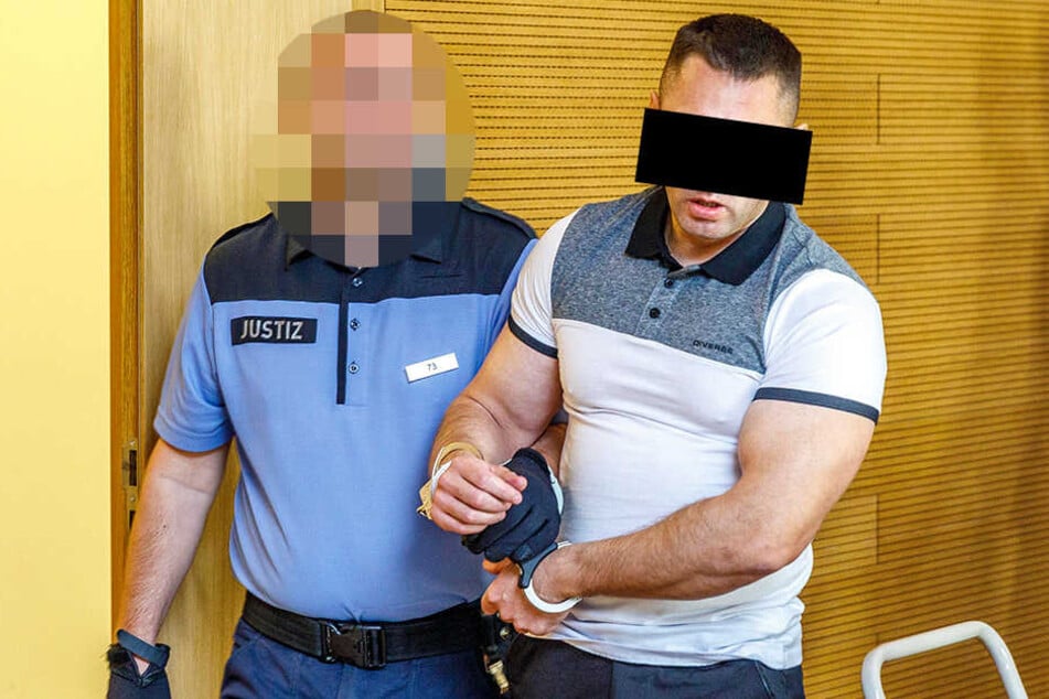 Sebastian W. (41) war mit dem Urteil von über sechs Jahren Haft nicht einverstanden und flippte im Landgericht aus.