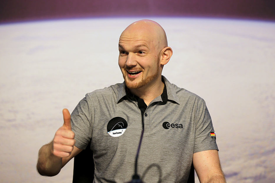 Alexander Gerst spricht im Europäischen Astronautenzentrum über das Ende seiner jüngsten Weltraummission.