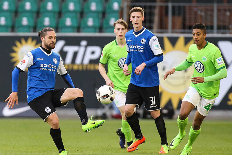 Henri Weigelt (#31) kam letzte Saison zu seinem Debüt bei den Profis.