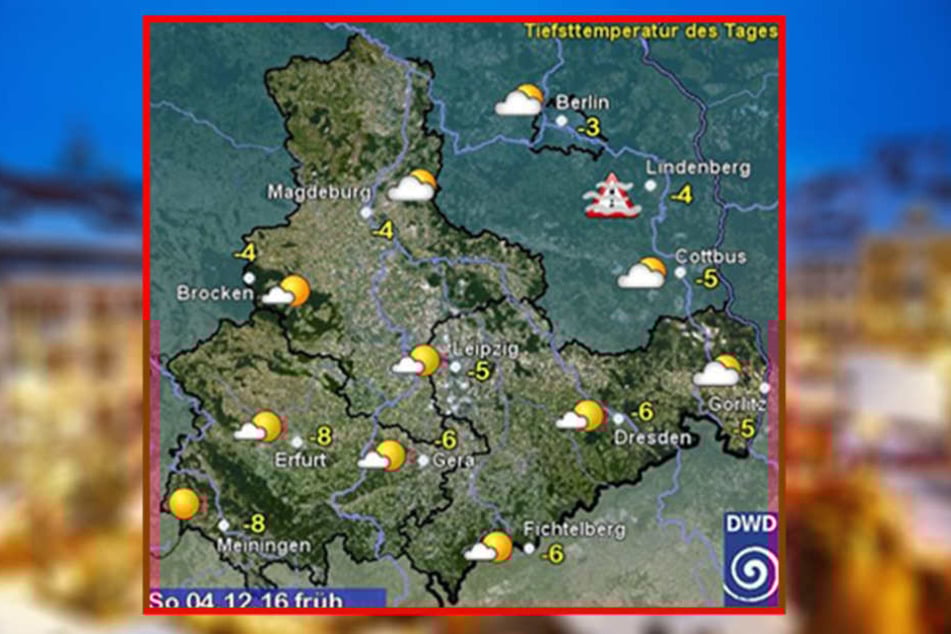 Es wird kalt in Sachsen!