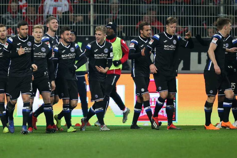 Gegen Union Berlin trat die DSC-Elf geschlossen auf.