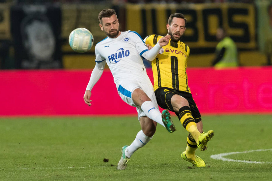 2017 war noch der BVB im DFB-Pokal-Viertelfinale in Lotte zu Gast. Damals musste zwar nach Osnabrück ausgewichen werden, jedoch waren die Zeiten deutlich bessere.
