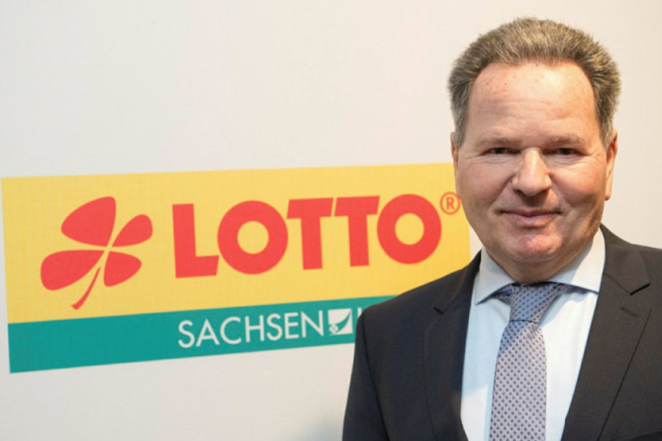 Der Geschäftsführer Siegfried Schenek von der "Sächsische Lotto-GmbH".