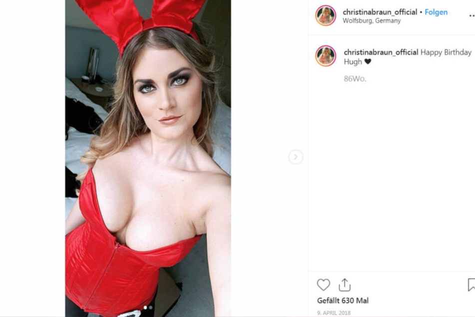 Christina Braun zeigt sich gern freizügig auf Instagram.