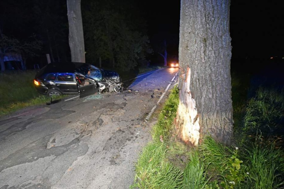 Auf der Neustädter Straße in Bautzen kam es am späten Montagabend zu einem schweren Verkehrsunfall.