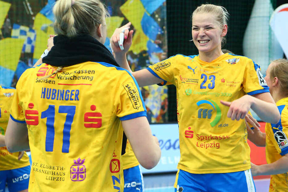 Die Handballerinen des HC Leipzig eroberten durch das souveräne 34:25 gegen Nellingen de 5. Platz zurück.