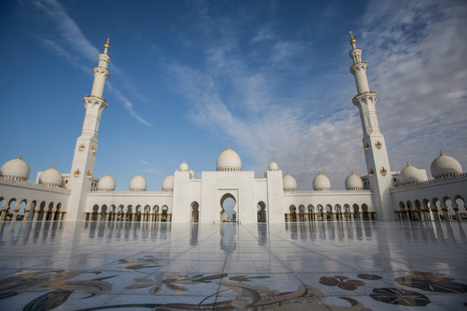 Der Innenhof der Moschee, die Robert Geiss in seinem Video bei Instagram erwähnt.