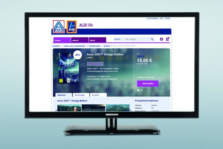 Gamer können sich jetzt auf Videospiele bei Aldi freuen.