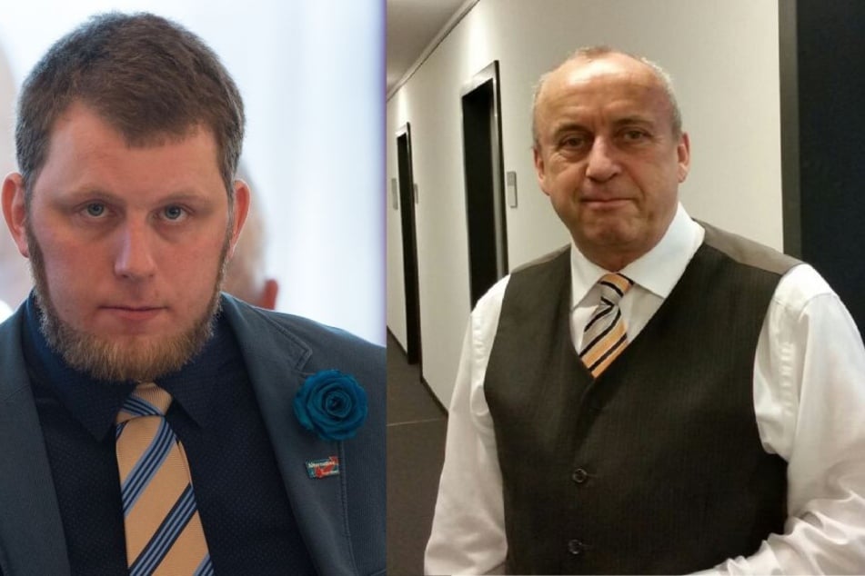 Die Gräben sind tief: AfD-Kreischef Frank-Frieder Forberg (61, rechts) und Benjamin Przybylla (37).