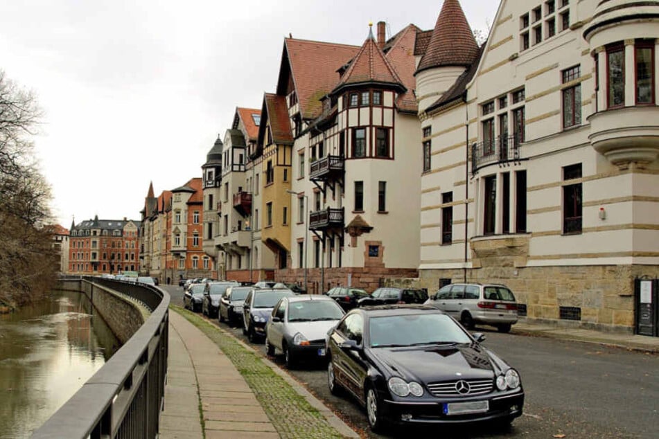 Die Liviastraße im Leipziger Waldstraßenviertel.